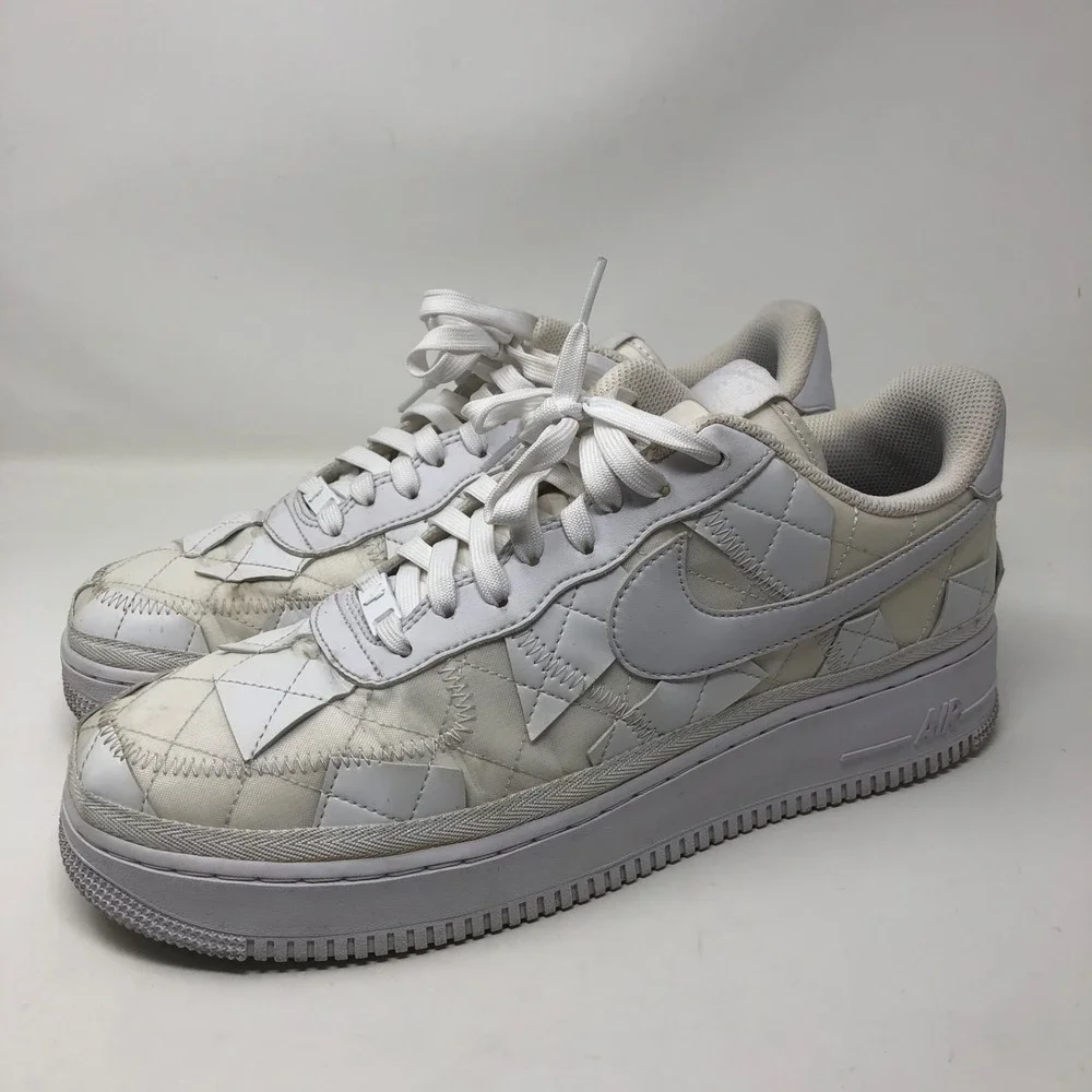 Nike Jordan Air Force 1 Billie Eilish Low Top Sneakers Mens 12 White Street‎